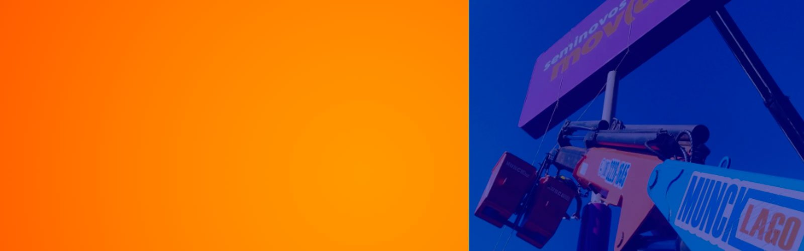 Munck Lago frota e equipe